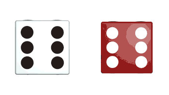 animated rolling dice